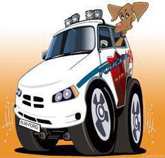 karikatūras par automašīnām par policijas automašīnām